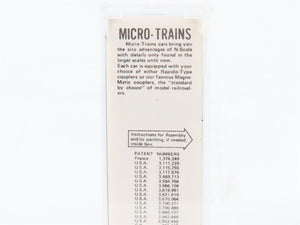 N Scale Kadee Micro-Trains MTL 47130 The Adolphus 40' Reefer #2198 - Sealed