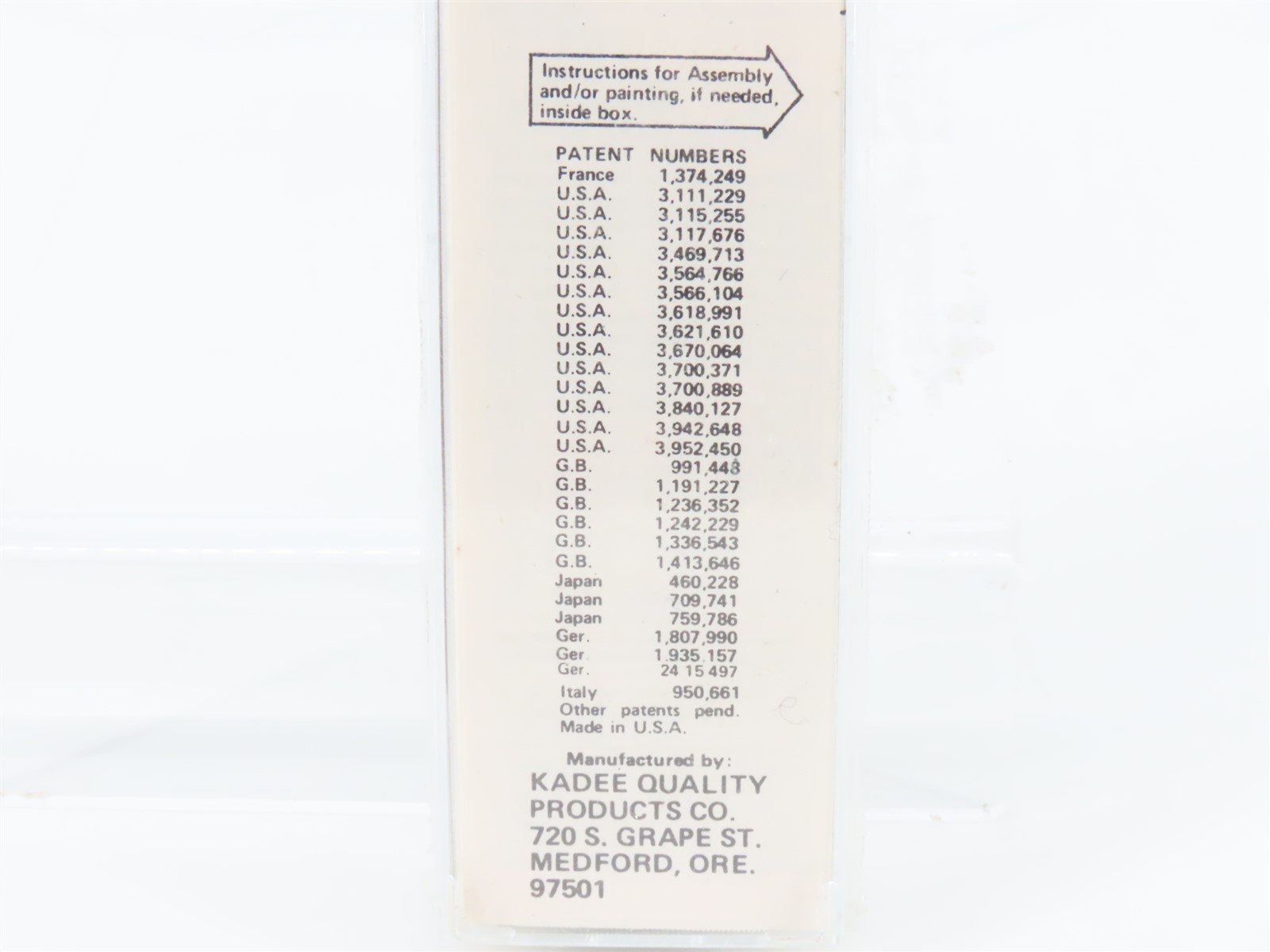 N Scale Kadee Micro-Trains MTL 47130 The Adolphus 40' Reefer #2198 - Sealed