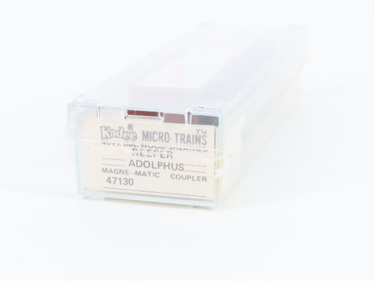 N Scale Kadee Micro-Trains MTL 47130 The Adolphus 40&#39; Reefer #2198 - Sealed