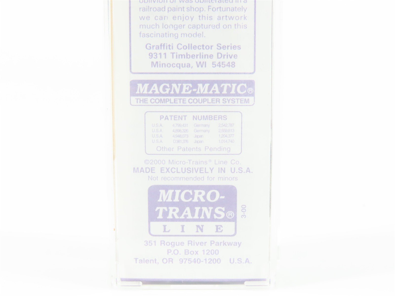 N Scale Micro-Trains MTL GCS RBOX Railbox 