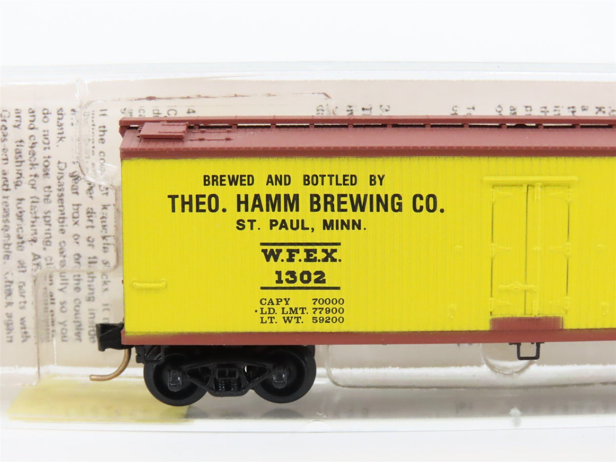 N Scale Kadee Micro-Trains MTL 47270 WFEX Theo Hamm Brewing 40&#39; Reefer #1302