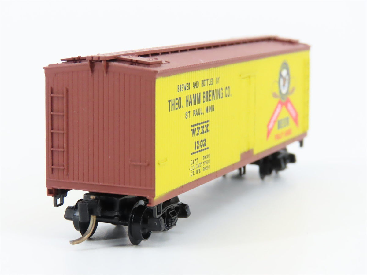 N Scale Kadee Micro-Trains MTL 47270 WFEX Theo Hamm Brewing 40&#39; Reefer #1302