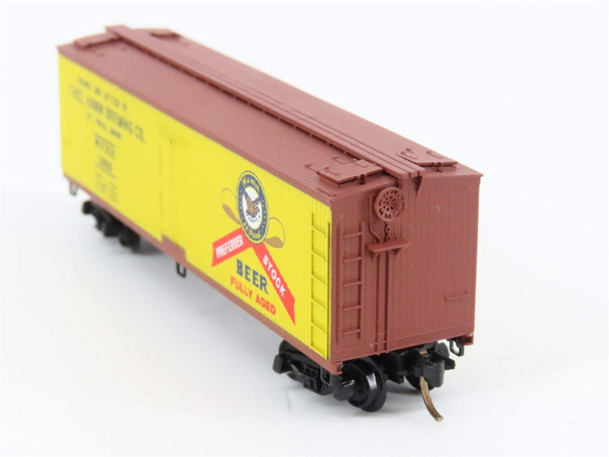 N Scale Kadee Micro-Trains MTL 47270 WFEX Theo Hamm Brewing 40&#39; Reefer #1302
