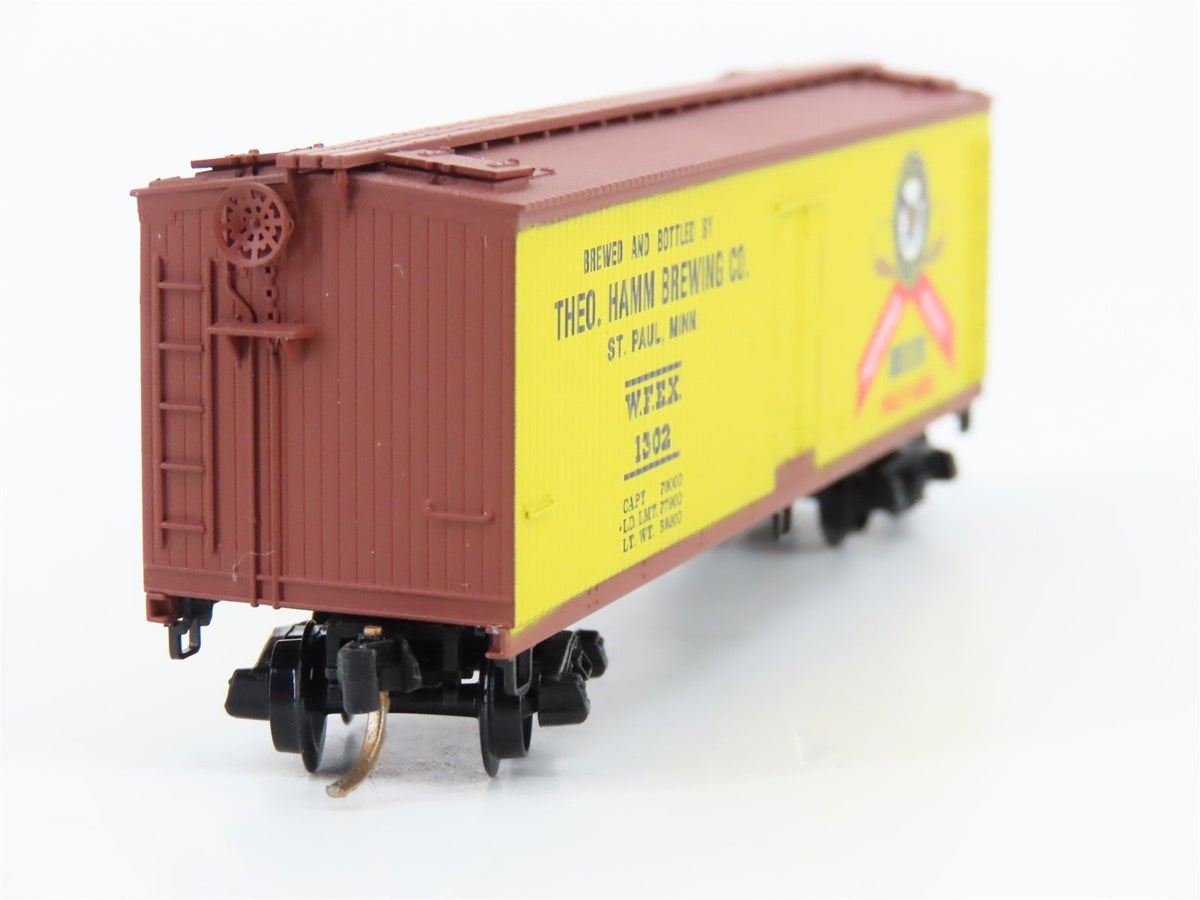N Scale Kadee Micro-Trains MTL 47270 WFEX Theo Hamm Brewing 40&#39; Reefer #1302