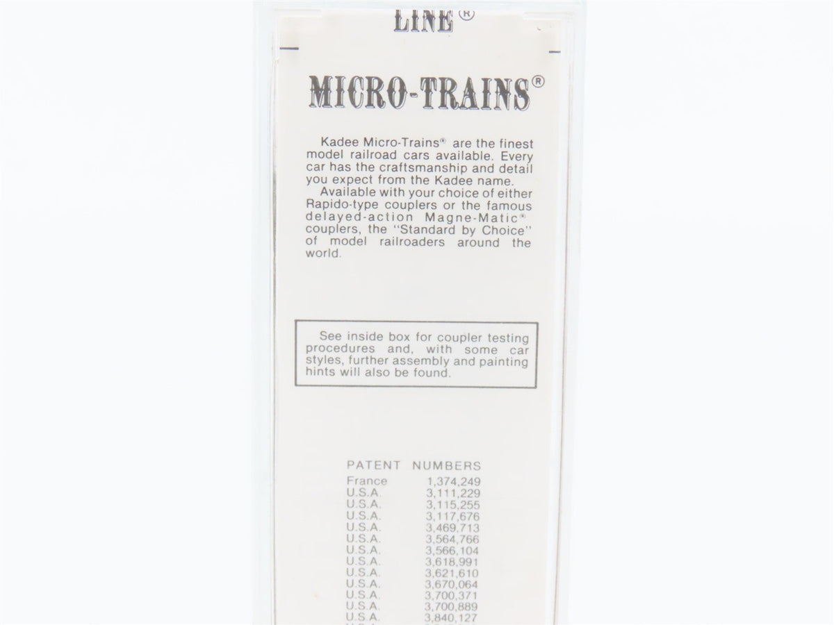 N Scale Kadee Micro-Trains MTL 47270 WFEX Theo Hamm Brewing 40&#39; Reefer #1302