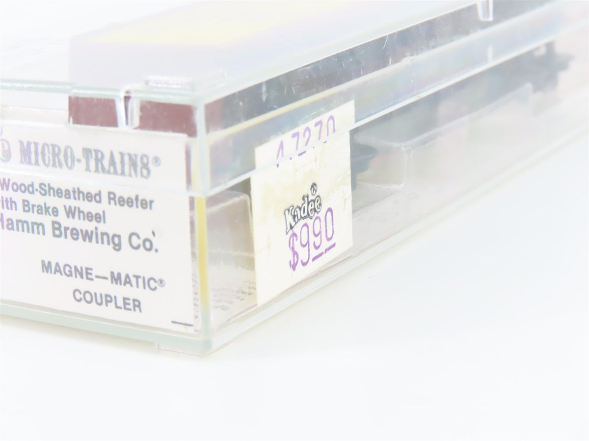 N Scale Kadee Micro-Trains MTL 47270 WFEX Theo Hamm Brewing 40&#39; Reefer #1302