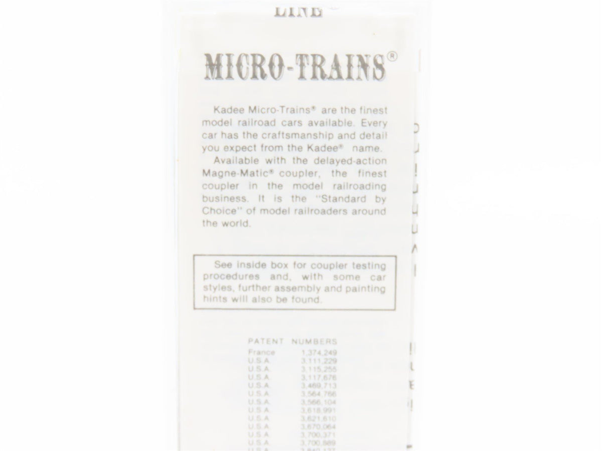 N Scale Kadee Micro-Trains MTL 47170 STLR&amp;CO Budweiser Beer 40&#39; Reefer #3576