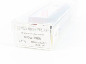N Scale Kadee Micro-Trains MTL 47170 STLR&CO Budweiser Beer 40' Reefer #3576