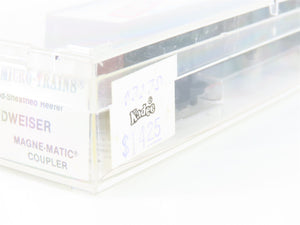 N Scale Kadee Micro-Trains MTL 47170 STLR&CO Budweiser Beer 40' Reefer #3576