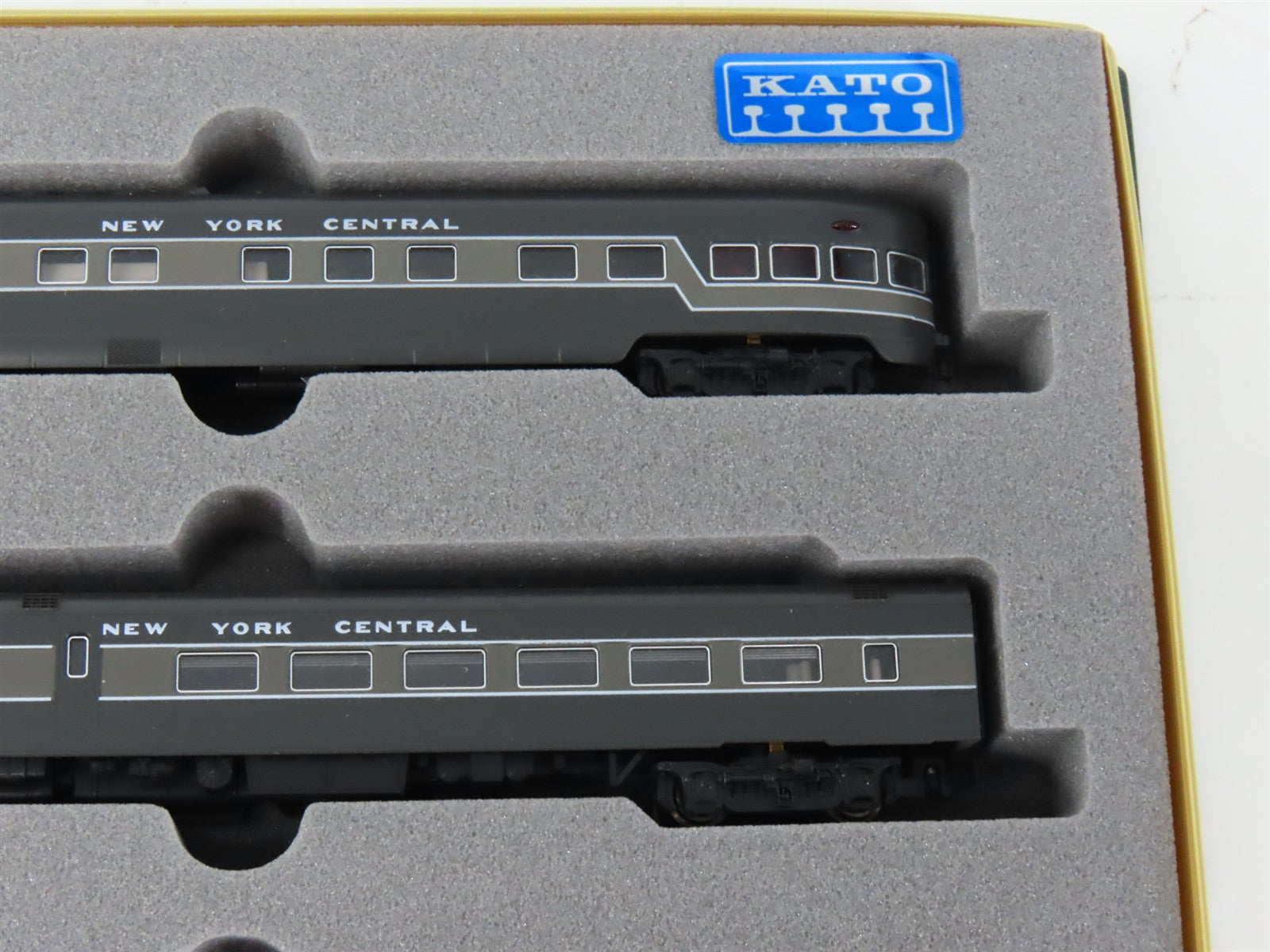 N Scale KATO 106-013 NYC New York Central Smooth Side Passenger 6-Car Set