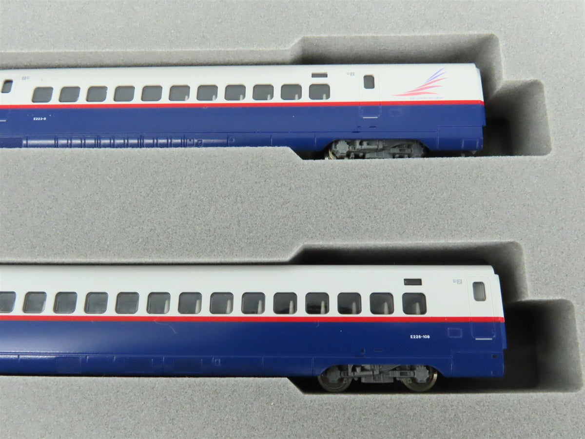N Scale KATO 10-377 E2 Series Shimkansen 6-Piece Powered Passenger Train Set