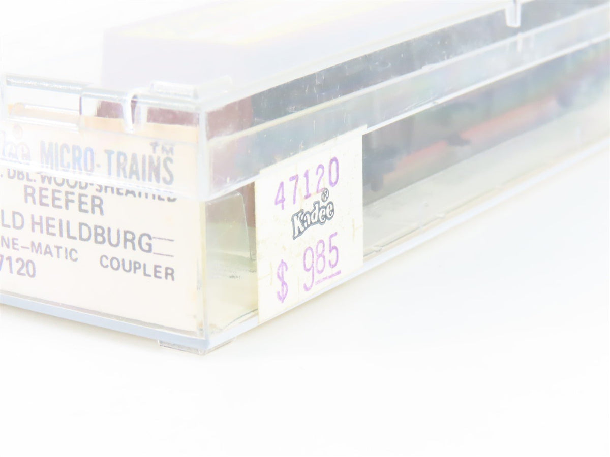 N Scale Kadee Micro-Trains MTL 47120 URTC Blatz Old Heidelberg 40&#39; Reefer #23120