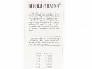N Scale Kadee Micro-Trains MTL 46300 PGE Pacific Great Eastern 50' Gondola #9401
