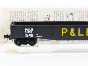 N Kadee Micro-Trains MTL 46200 P&LE Pittsburgh & Lake Erie 50' Gondola #51159