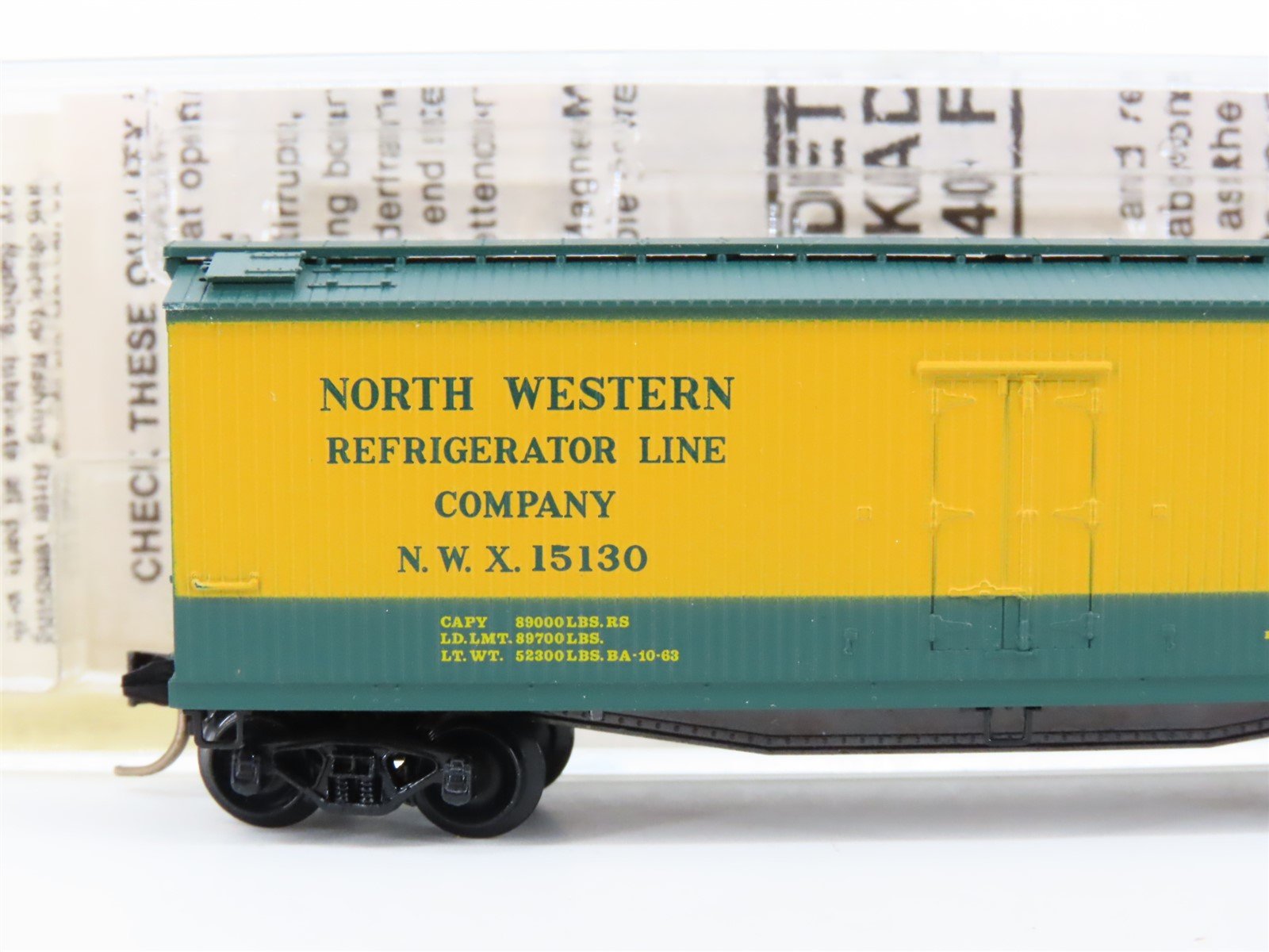 N Scale Kadee Micro-Trains MTL 46270 NWX North Western 40' Wood Reefer #15130