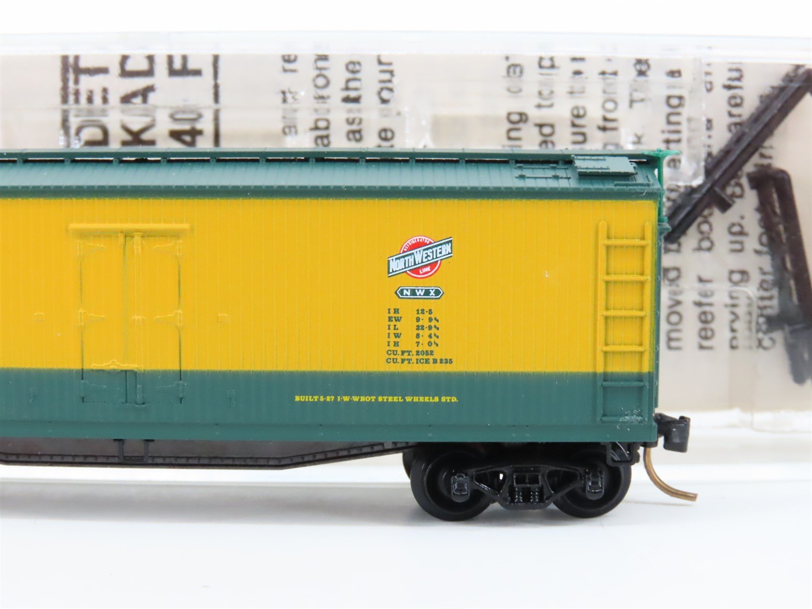 N Scale Kadee Micro-Trains MTL 46270 NWX North Western 40' Wood Reefer #15130