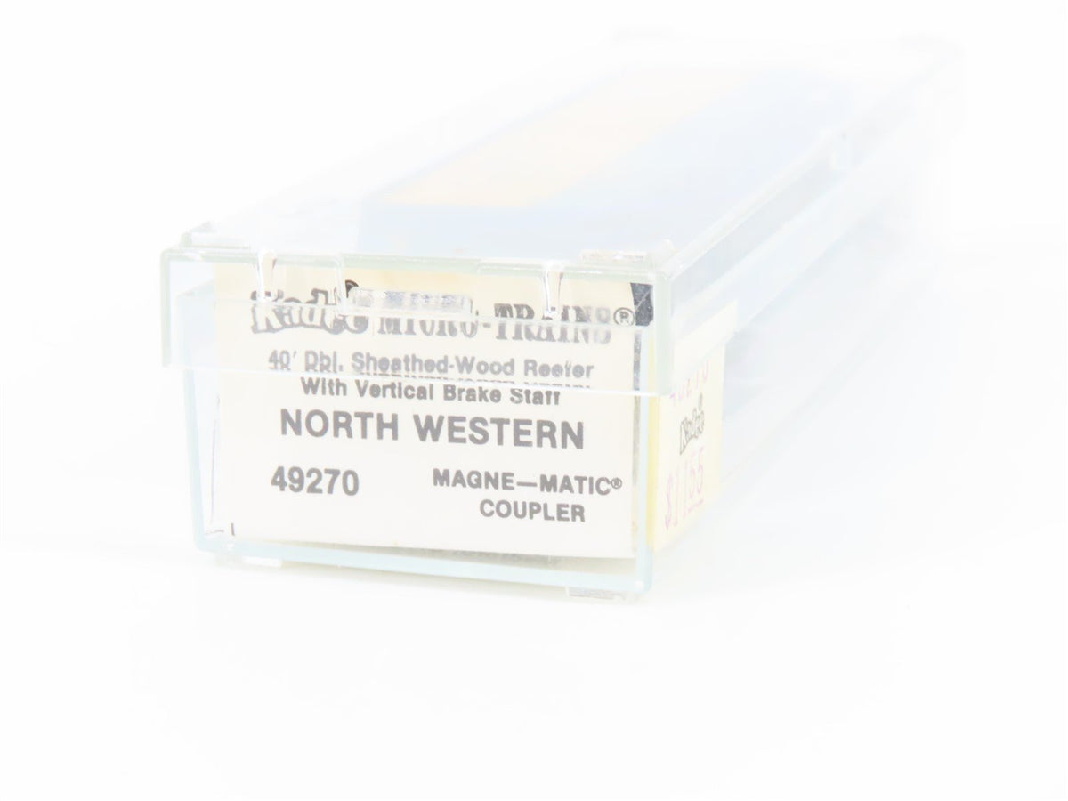 N Scale Kadee Micro-Trains MTL 46270 NWX North Western 40&#39; Wood Reefer #15130