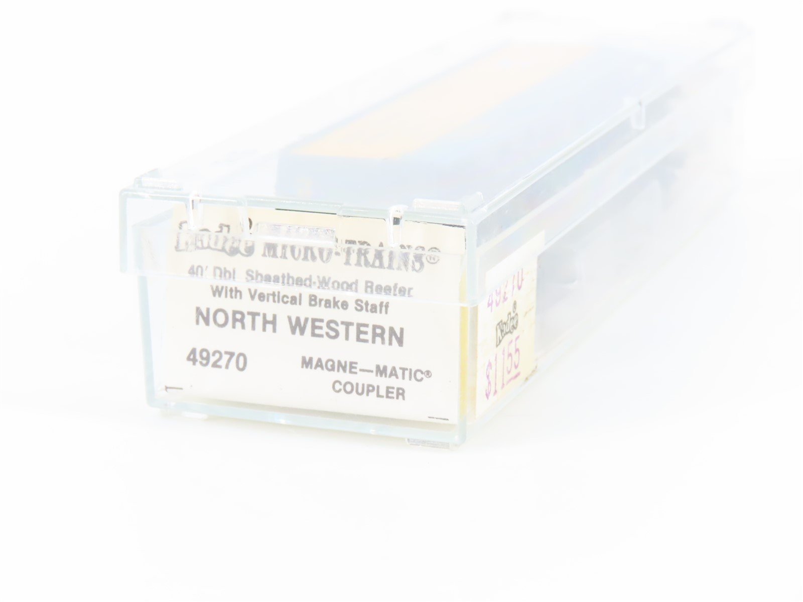 N Scale Kadee Micro-Trains MTL 49270 NWX North Western 40' Wood Reefer #15269