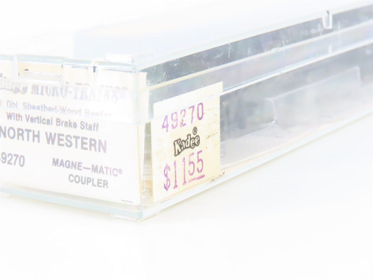 N Scale Kadee Micro-Trains MTL 49270 NWX North Western 40&#39; Wood Reefer #15269
