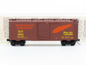 N Kadee Micro-Trains MTL 20800 WP Western Pacific Feather 40' Box Car #19541