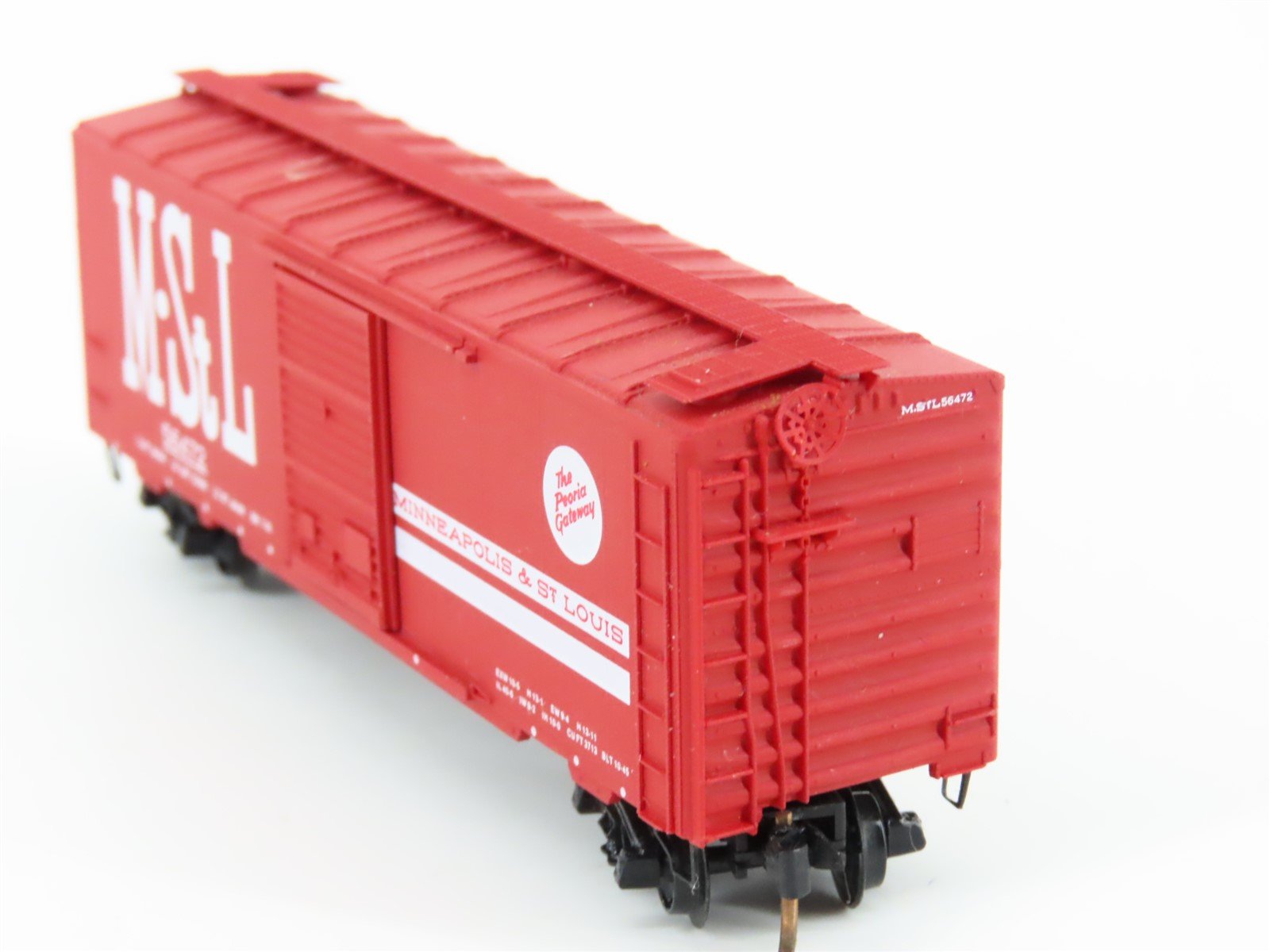 N Scale Kadee Micro-Trains MTL 20860 M.StL The Peoria Gateway 40' Box Car #56472
