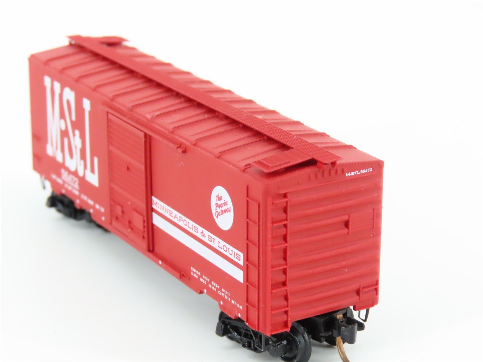 N Scale Kadee Micro-Trains MTL 20860 M.StL The Peoria Gateway 40' Box Car #56472