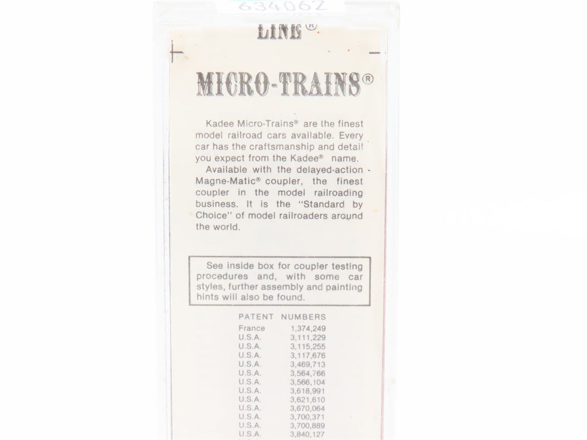 N Scale Kadee Micro-Trains MTL 20860 M.StL The Peoria Gateway 40&#39; Box Car #56472