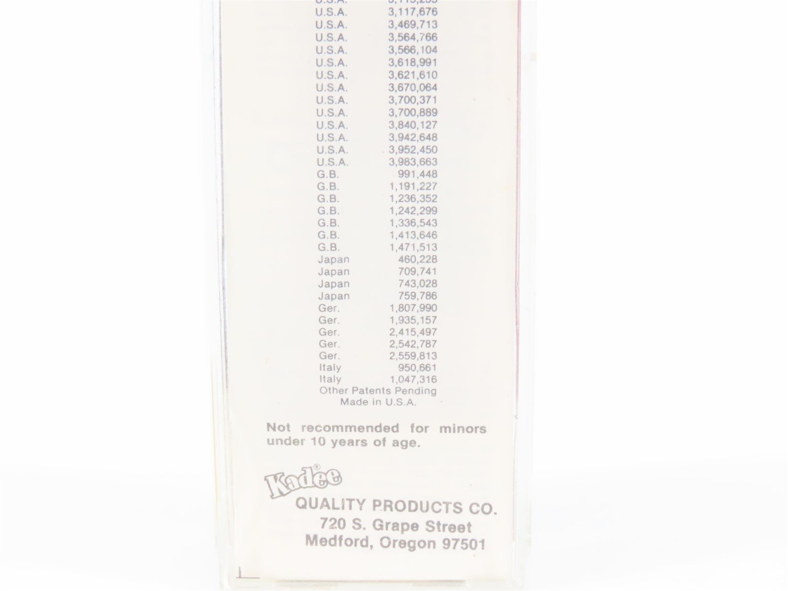 N Scale Kadee Micro-Trains MTL 20860 M.StL The Peoria Gateway 40' Box Car #56472