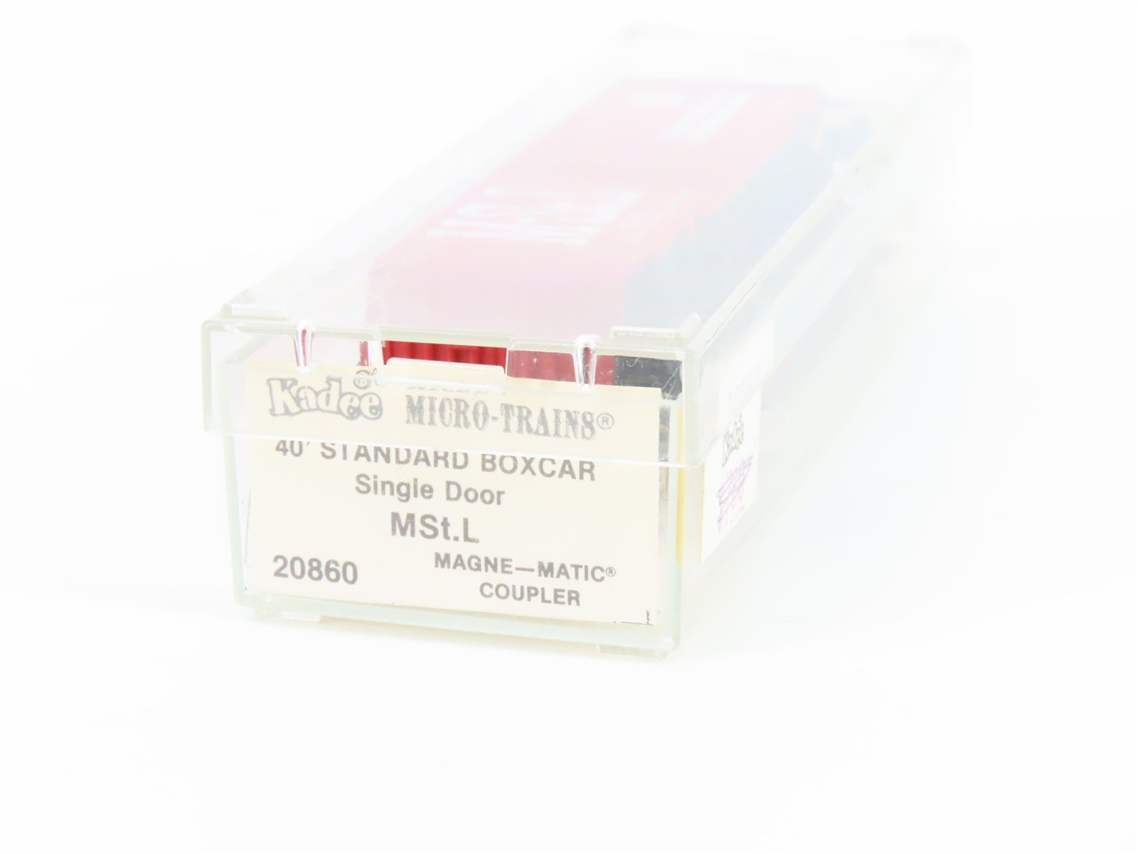 N Scale Kadee Micro-Trains MTL 20860 M.StL The Peoria Gateway 40' Box Car #56472