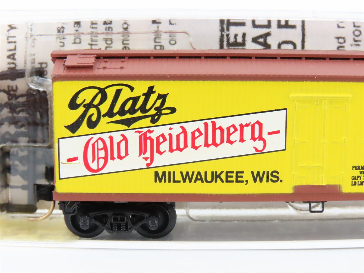 N Scale Kadee Micro-Trains MTL 47120 URTC Blatz Old Heidelberg 40&#39; Reefer #23120