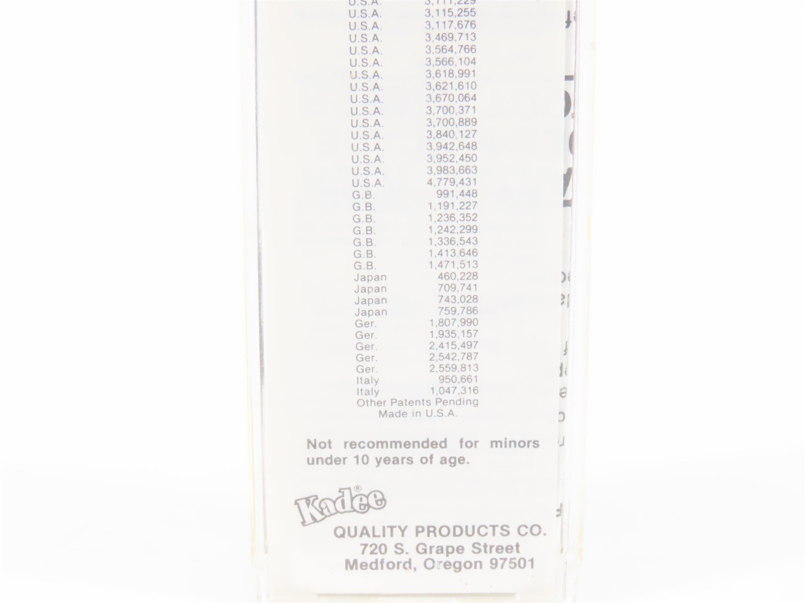 N Scale Kadee Micro-Trains MTL 47120 URTC Blatz Old Heidelberg 40' Reefer #23120