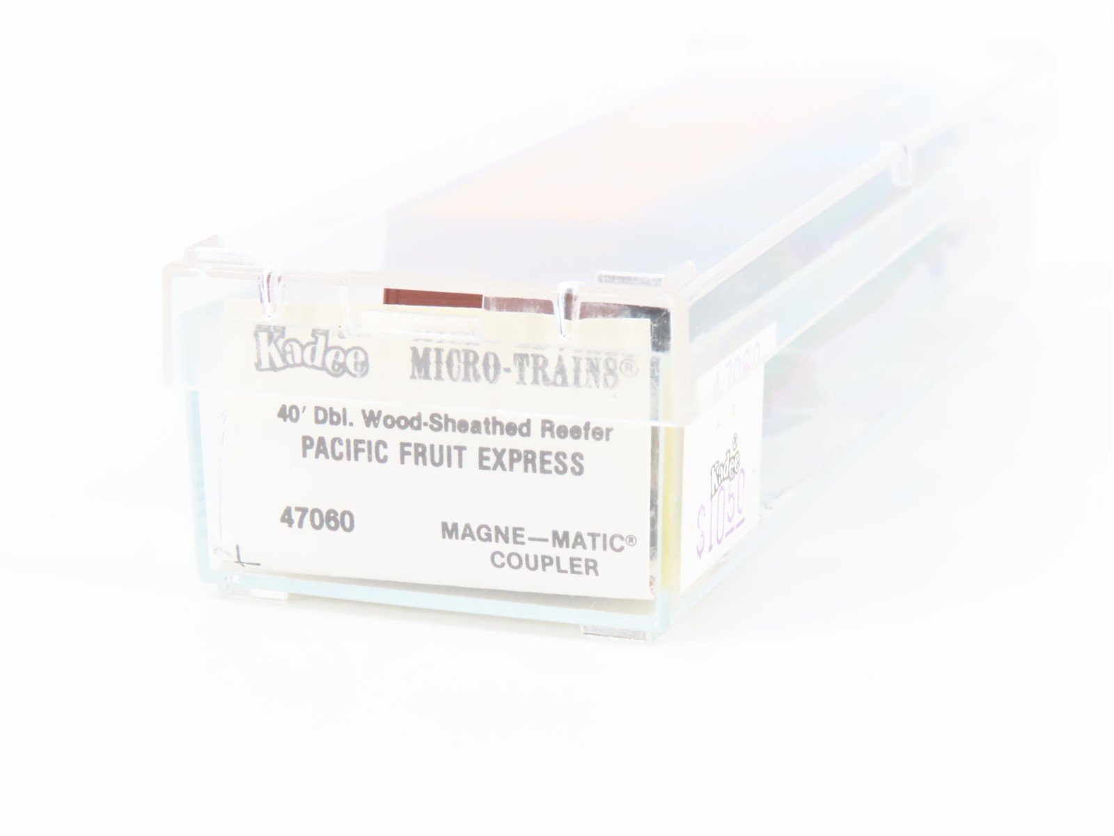 N Kadee Micro-Trains MTL 47060 SP UP PFE Pacific Fruit Express 40' Reefer #18955