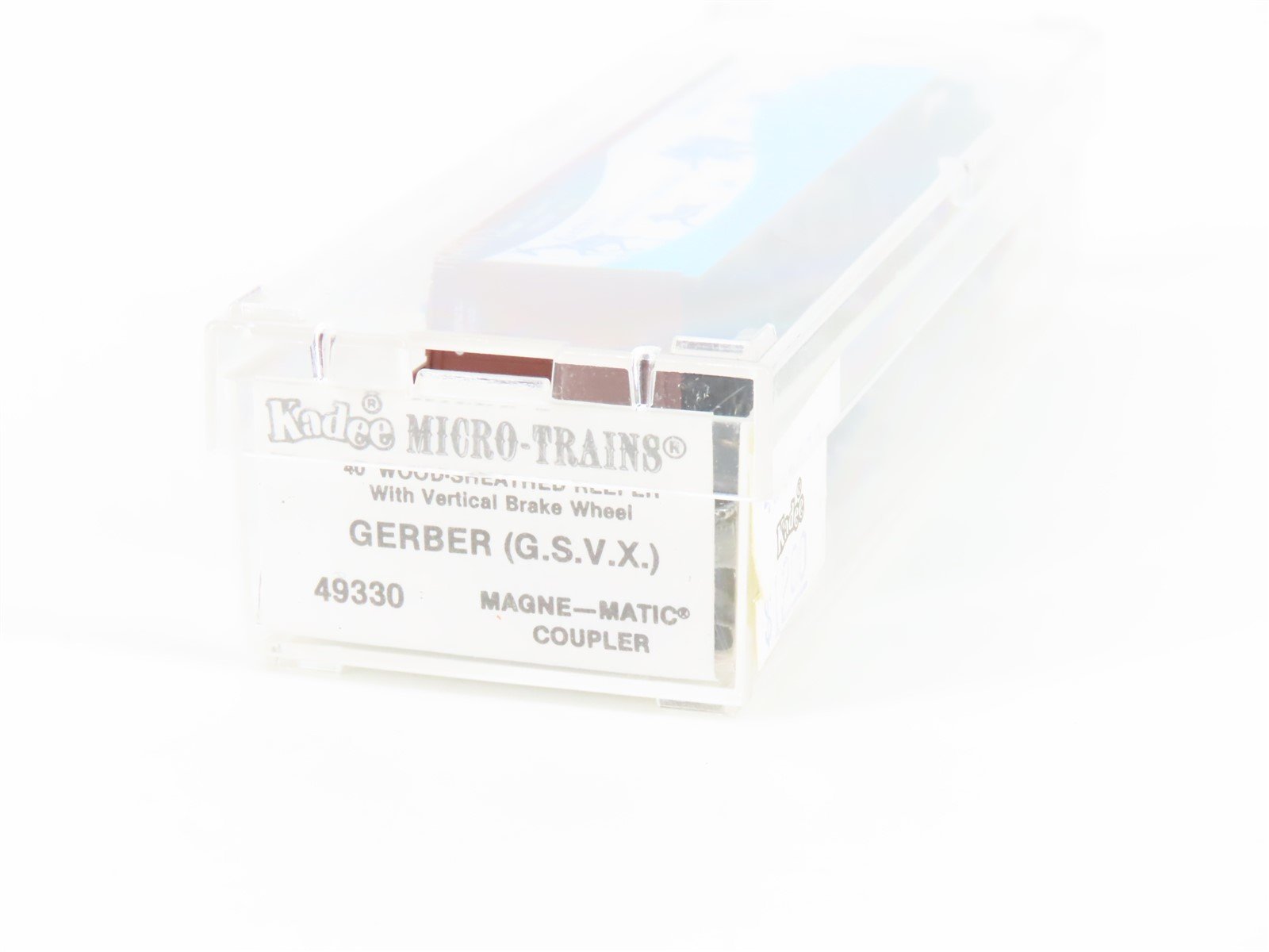 N Scale Kadee Micro-Trains MTL 49330 GSVX Gerber 40' Wood Reefer #1002