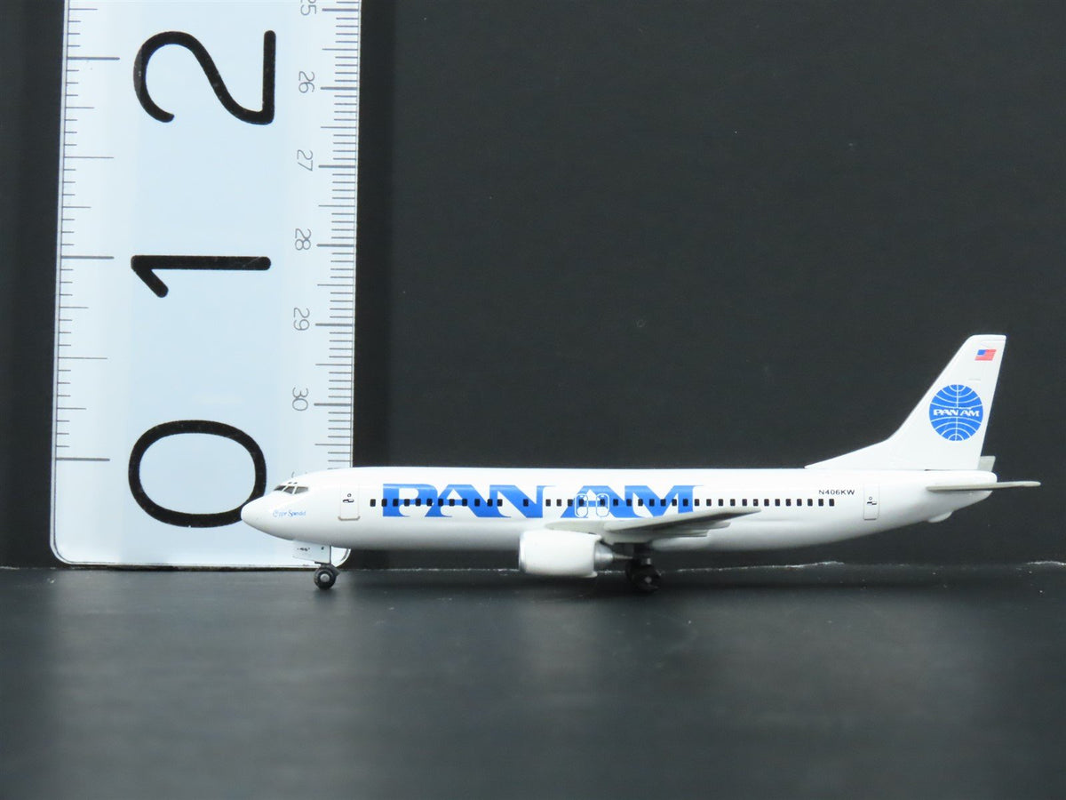 1:400 Dragon Wings Premiere 55092 Die-Cast Pan Am Airways B737-4Q8 Airliner