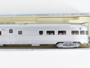 N KATO 106-1502 ATSF RPO, Diner, Slumbercoach & Observation Passenger Set A