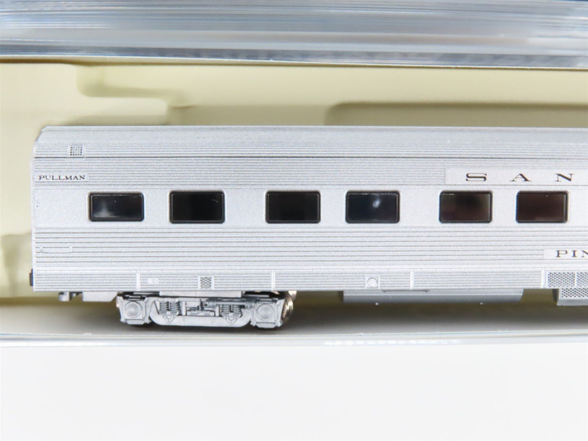 N KATO 106-1603 ATSF Santa Fe Baggage, Coach, Dome &amp; Sleeper Passenger Set B