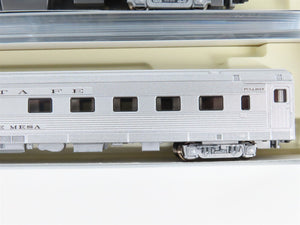 N KATO 106-1603 ATSF Santa Fe Baggage, Coach, Dome & Sleeper Passenger Set B