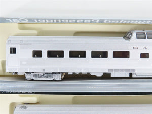 N KATO 106-1603 ATSF Santa Fe Baggage, Coach, Dome & Sleeper Passenger Set B
