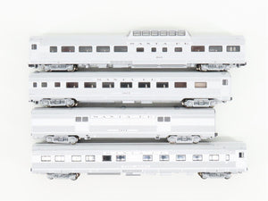 N KATO 106-1603 ATSF Santa Fe Baggage, Coach, Dome & Sleeper Passenger Set B