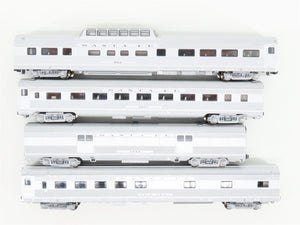 N KATO 106-1603 ATSF Santa Fe Baggage, Coach, Dome & Sleeper Passenger Set B