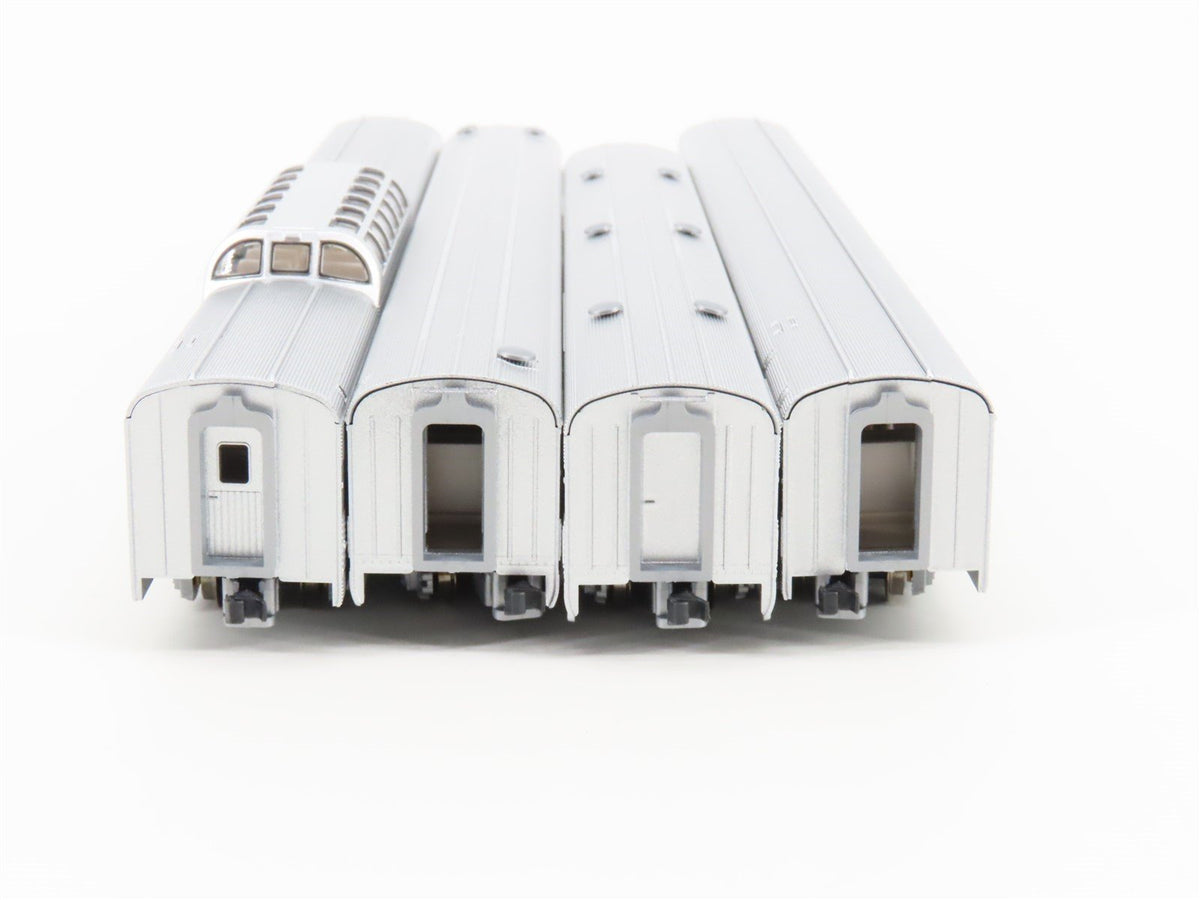 N KATO 106-1603 ATSF Santa Fe Baggage, Coach, Dome &amp; Sleeper Passenger Set B