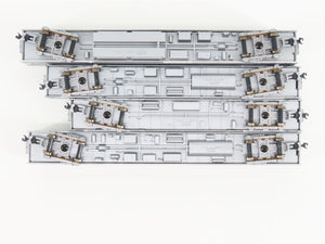 N KATO 106-1603 ATSF Santa Fe Baggage, Coach, Dome & Sleeper Passenger Set B