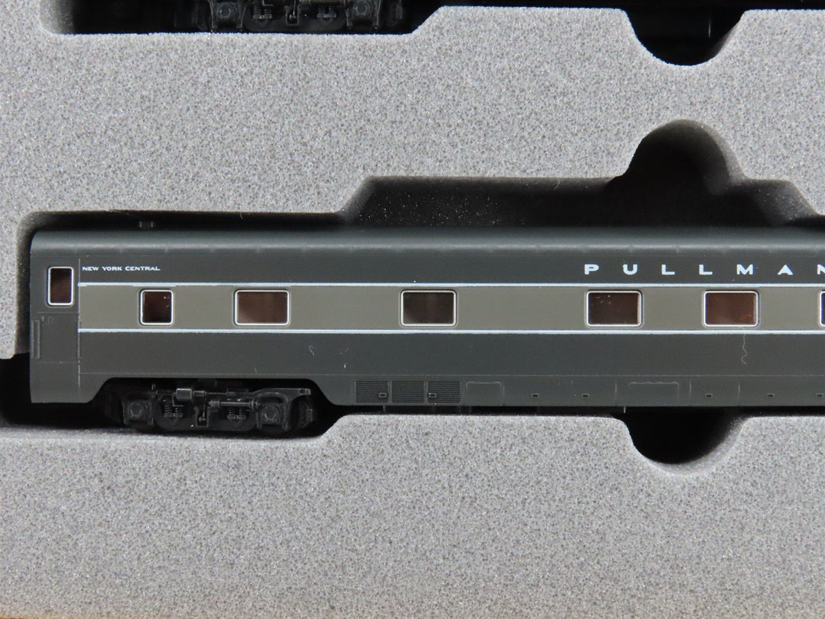 N Scale KATO 106-023 NYC Railroad Coaches, Sleeper, &amp; Baggage Passenger Set of 4
