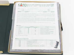 N Scale KATO 106-023 NYC Railroad Coaches, Sleeper, & Baggage Passenger Set of 4