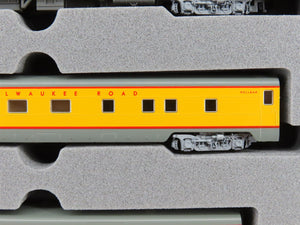 N Scale KATO 106-012 MILW Milwaukee Road / Streamliner Passenger Car Set of 6