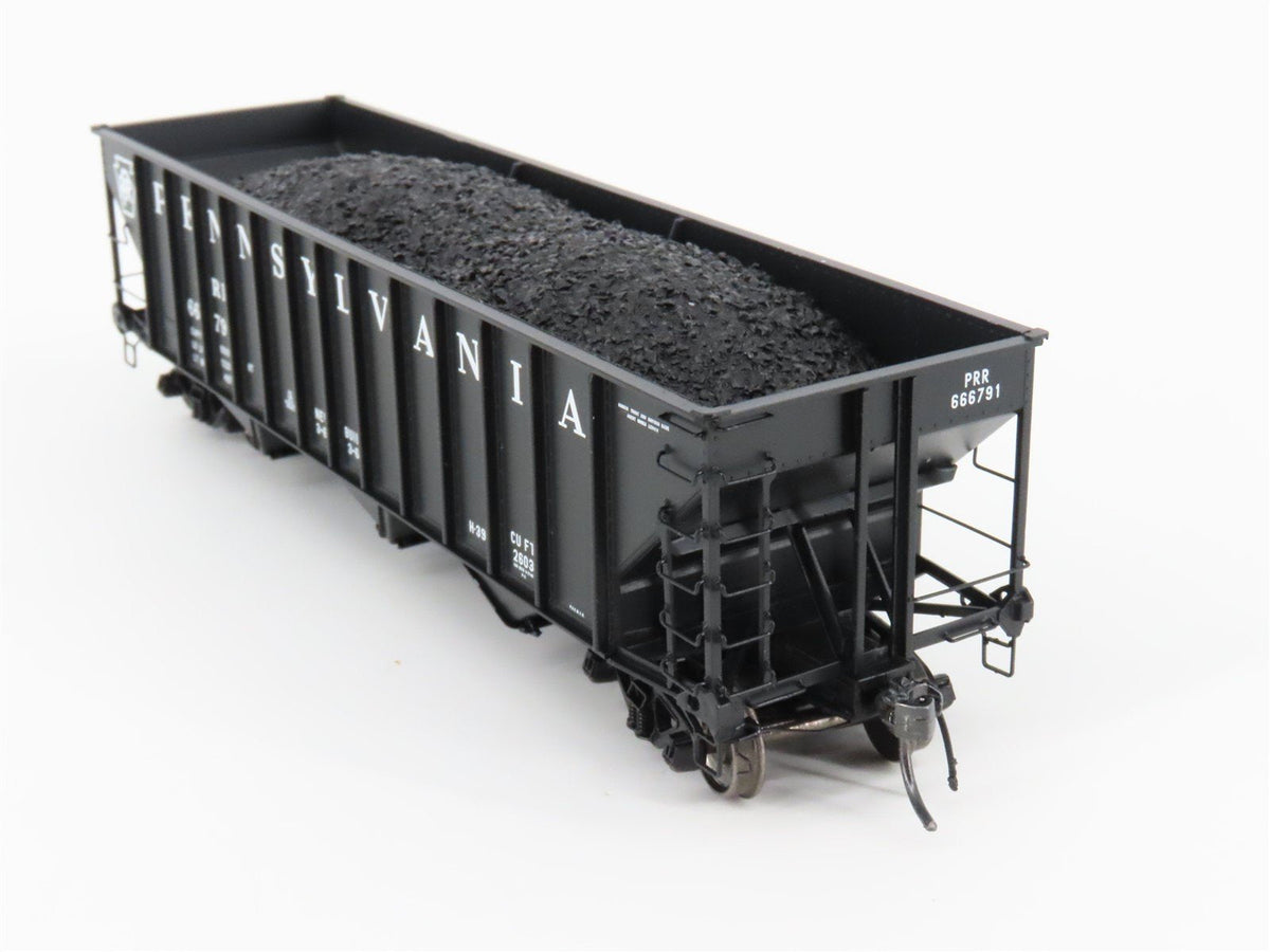 HO Scale Arrowhead ARR-1005-30 PRR Pennsylvania Railroad 3-Bay Hopper #666791