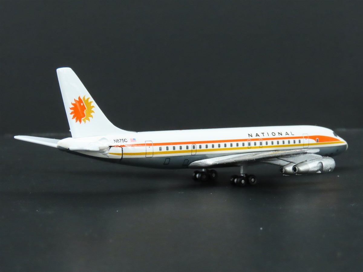 1:400 Sky Jets Die-Cast National Airlines &quot;Sun King&quot; MD DC8-51 Airliner