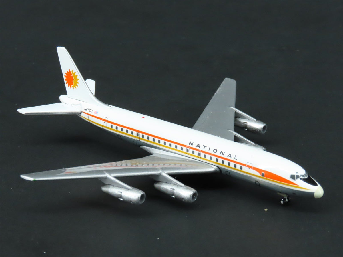 1:400 Sky Jets Die-Cast National Airlines &quot;Sun King&quot; MD DC8-51 Airliner