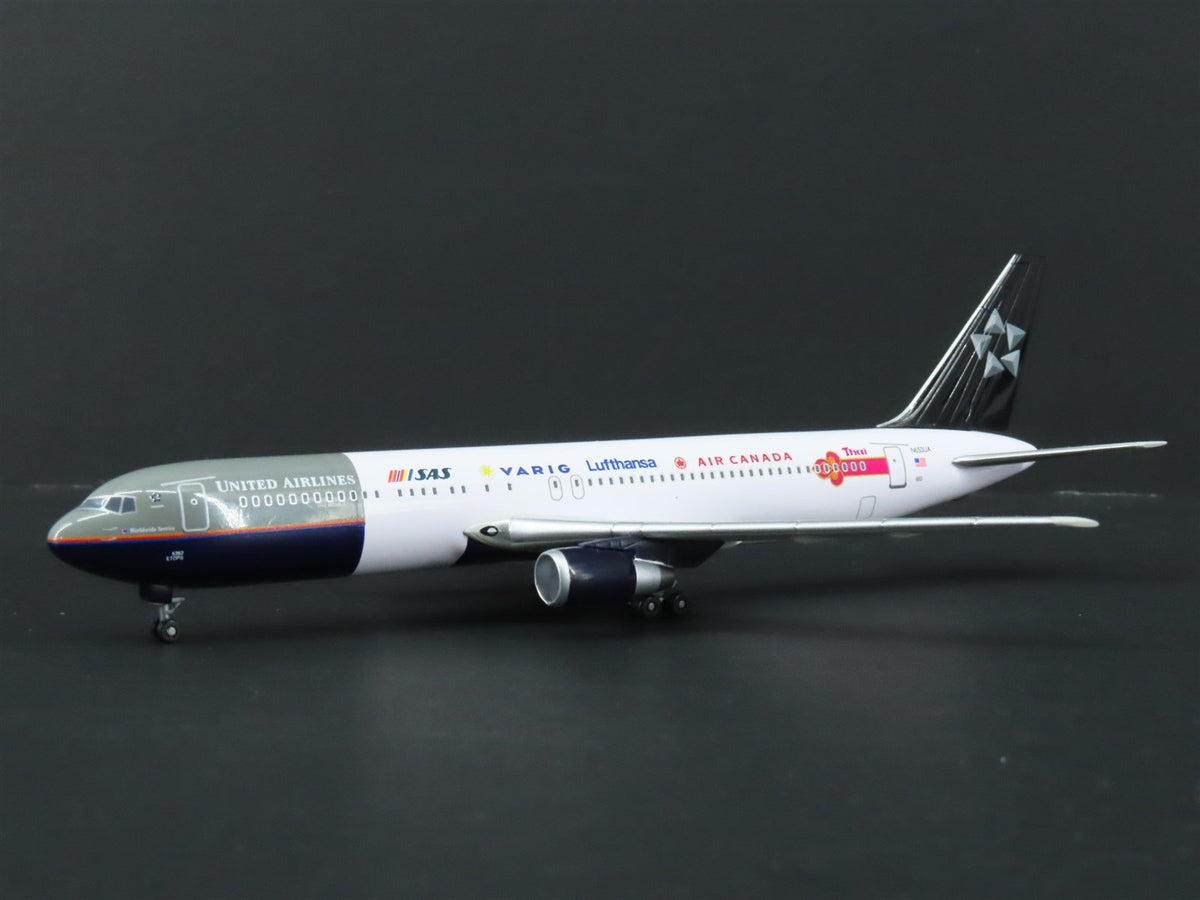 1:400 Dragon Wings Premiere 55436 Die-Cast United Airlines B767-322 Airliner