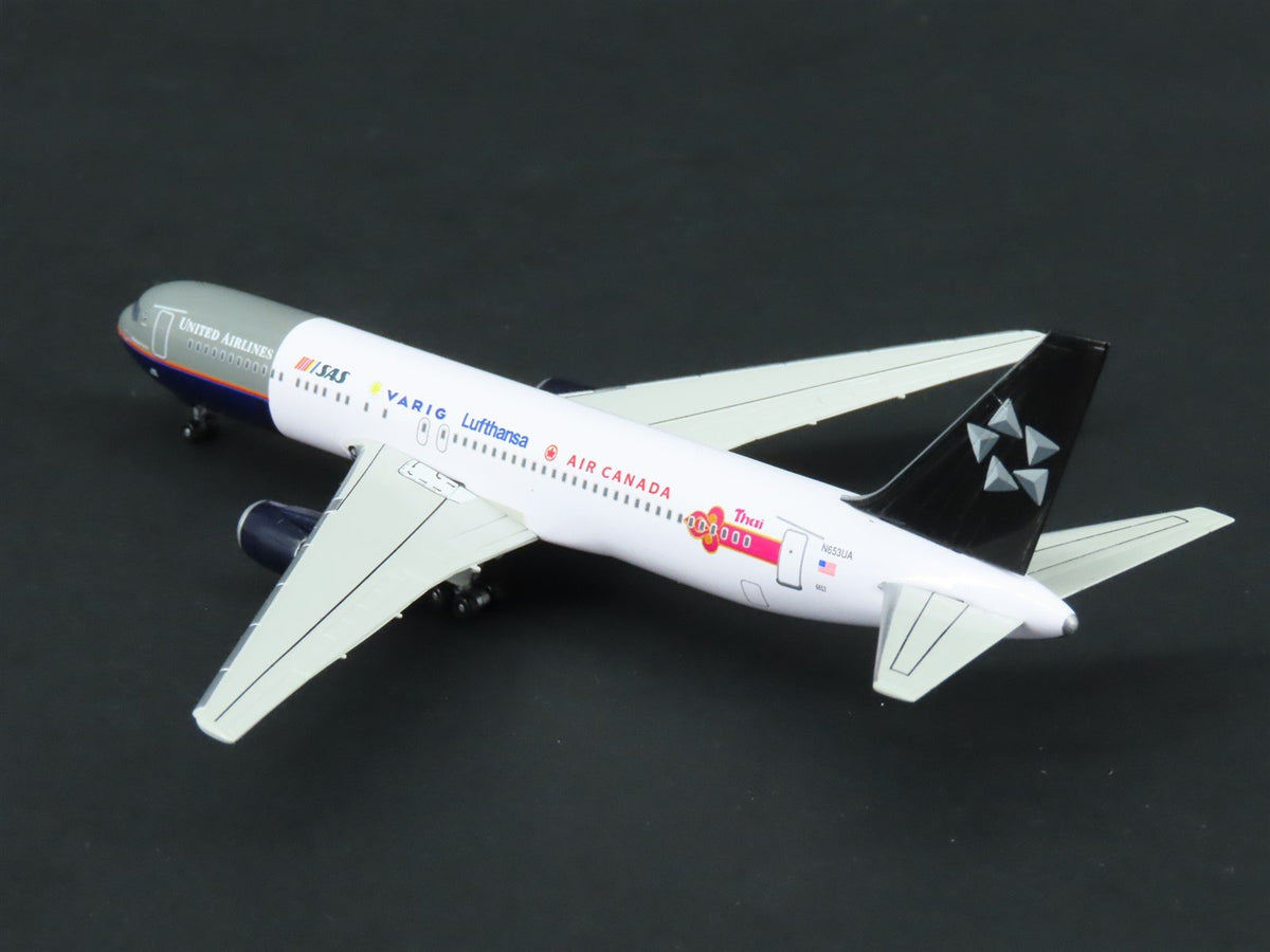 1:400 Dragon Wings Premiere 55436 Die-Cast United Airlines B767-322 Airliner